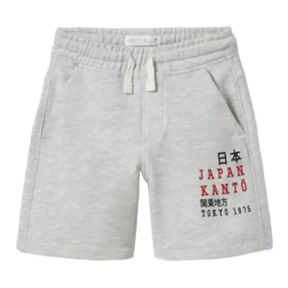 ZARA Kids | Gray | PLUSH JOGGING SHORTS